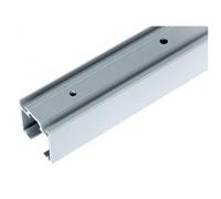 Rail Xperta pour porte coulissante suspendue fixation plafond ou mural - 3m - noir ARGENTA