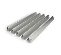 Rails aromatiques en acier inoxydable pour Weber Genesis I - série 300 jusqu'à 2010 - régulateur latéral (5 pcs.)