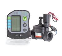 RAIN Amico PRO avec électrovanne 1'' F 9 V, Centrale Arrosage Automatique d'extérieur à piles