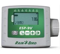 Rain Bird Appareil de commande à piles ESP-9 V 6 stations, ordinateur d'irrigation, contrôleur d'irrigation
