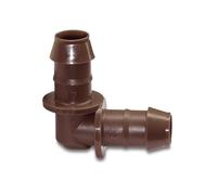 Rain Bird coude 90° plastique 17 mm douille 3,5bar marron type XFF17