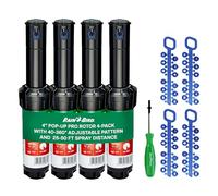 Rain Bird ItemEyes Lot de 4 têtes d'arrosage à Rotor série 5000 avec Buses et Outil de réglage ; modèle 5004 PC de 10,2 cm de Hauteur