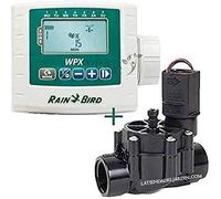 Rain Bird Pack WPX1 Programmateur Autonome Compact à Pile de Rain Bird + 1 Electrovanne Electrovanne 1"" 9v 100DV,20