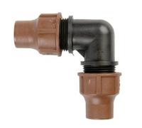 RAIN BIRD verrouiller Quick feuille / angle 90° - 16 mm x 16 mm (Compression, raccords tubulaires, Hélice)