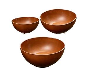 Rain Catcher - Métal 12,5 x 10,5 x 5,5 cm Lot de 3 | Coupelle D'Arrosage Décorative pour Abeilles avec Design De Bain D'Oiseaux, Décoration Jardin Collecteur, Pluie Pour Cour, Jardin, Terrasse, Balcon