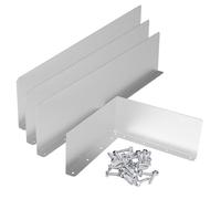 Rain Gutter Splash Guard Downspout Extension Diverter Splash Block | Rain Gutter Guard Water Diverter Splash Block for House Flat Shingle Roofs Corner