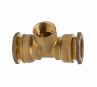 RAIN - Raccord té femelle d25 3/4" laiton