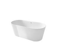 Raina baignoire îlot en stonex avec trop plein 160x80 blc - ROCA A248466000