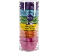 Rainbow Brights Cupcake Cases - Bulk Pack of 300