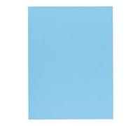 Exacompta Chemises dossiers Classiques G 250 grammes 24x32 Bleu clair Paquet de 100
