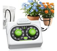 RAINPOINT Arrosage Goutte à Goutte Automatique, Arrosage Automatique Intérieur pour Balcon et Intérieur, Système D'arrosage Automatique et Manuel, Installation Facile, Jusqu'à 15 Pots