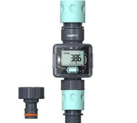 RAINPOINT Compteur d'eau, pratique horloge de jardin, 4 modes de contrôle de la consommation d'eau, pour robinets/appareils de consommation, connecteur 3/4"-7/10 cm