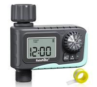 RAINPOINT Minuteur d'arrosage pour extérieur, minuterie d'eau pour Robinet de Tuyau d'arrosage, minuterie d'eau programmable avec Retard de Pluie, système d'irrigation Manuel/Automatique