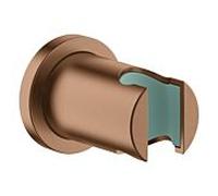 Rainshower Grohe match0 27074DL0 brossé coucher de soleil chaud, rosace ronde, non réglable