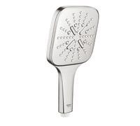 Grohe Rainshower SmartActive Cube - Pommeau de douche 130 9,5 l/min, 3 jets, supersteel 26582DC0