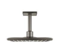 Rainshower Smartactive 310 Cube Set douche de tête 2 jets et bras plafonnier 142mm, Hard Graphite brossé (26481AL0)
