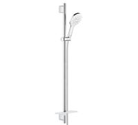 Grohe Rainshower 130 SmartActive 26578LS0 Barre de douche 3 types de jet Blanc lune 130 mm/900 mm