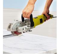 Rainureuse Beton,Fraise Murale électrique 4000W Rainureuse de Mur 6000 Tr/Min avec 5 Lames de Scie Fraise à Fente