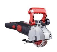 Rainureuse Murale 4800 W, Découpeuse À Béton, Machine Rainurer Et Percer Les Trous Avec Visée Électrique, Scie Circulaire De 125 Mm Un Groove Puissant