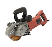 Rainureuse murale 6200 tr/min 2700 W Machine à chaser murale 42 mm pour brique, granit, marbre, béton Cutter Notcher Groover avec 5 lames de scie