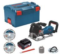 Rainureuse murale sans fil Bosch GNF 18V-40 18 V 40 mm Brushless + 1 batterie 5,0 Ah + L-Boxx - sans chargeur