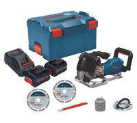 Rainureuse sans fil Bosch GNF 18V-40 18 V 40 mm sans balais + 2 batteries ProCORE 5,5 Ah + chargeur + L-Boxx