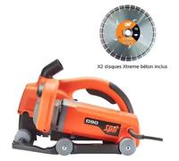 Rainureuse SPIT 811245 2500W D90 + 2 disques béton XTREM 150mm et coffret