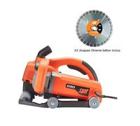 Rainureuse SPIT 811245 2500W D90 + 2 disques béton XTREM 150mm et coffret