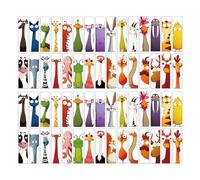 Rainway Lot de 60 marque-pages animaux colorés pour enfants, marque-pages amusants pour étudiants, amateurs de livres, cadeau de motivation pour la promotion de la lecture, motifs d'animaux