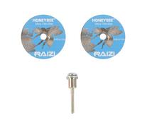 Raizi Honeybee Lot de 2 lames de coupe diamant ultra fines de 45 mm d'épaisseur 0,6 mm utilisées avec mini meuleuse d'angle Proxxon pour céramique et porcelaine