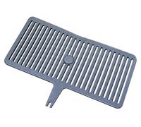 RAJCA-GUSS : Grille de foyer de 46,5 x 25 cm, compatible avec SAEY 94, en fonte. Grille de foyer, grille pour cheminée, grille rectangulaire, grille à cendres, pour poêle à bois, plaque de foyer, gril