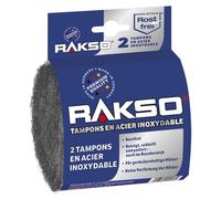 OSCAR WEIL RAKSO Laine d'acier extra fine inox 2 pièces Quantité:1
