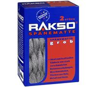 RAKSO Tapis en laine d'acier grossière