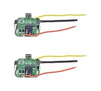 RAKSTORE Lot de 2 cartes de protection de batterie au lithium 4S 14,8 V/16,8 V série 4 cordes 16,8 V pour outils électriques, perceuse, module électronique droit