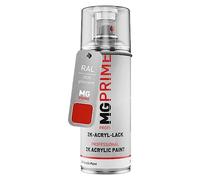 RAL 3020 Rouge signalisation brillant, bombe de peinture acrylique 2K | Traffic red, bombe aérosol 400 ml, à séchage rapide