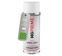 RAL 6018 Vert jaune / Yellow green mat satiné, bombe de peinture acrylique | bombe aérosol 400 ml, à séchage rapide
