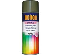 RAL 7003 GRIS MOUSSE Mat (BELTON) (Bombe peinture 400 ml) - bombe aerosol reparation peinture carrosserie voiture teintes standrard et RAL (reference couleur constructeur 150 ou 400 ml)