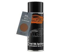 RAL 8011 Nussbraun Bombe de peinture 400 ml mat satiné séchage rapide