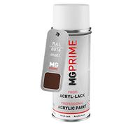 RAL 8016 Brun acajou / Mahogany brown mat, bombe de peinture acrylique | bombe aérosol 400 ml, à séchage rapide
