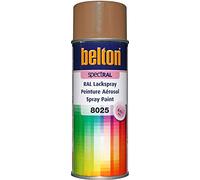 RAL 8025 BRUN PALE Mat (BELTON) (Bombe peinture 400 ml) - bombe aerosol reparation peinture carrosserie voiture teintes standrard et RAL (reference couleur constructeur 150 ou 400 ml)