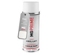 RAL 9016 Blanc signalisation mat satiné, bombe de peinture acrylique | Traffic white, bombe aérosol 400 ml, à séchage rapide