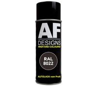 RAL8022 NOIR-BRUNE Spraydose mat Laque en aérosol Bombe de peinture DIY Peinture pour voiture