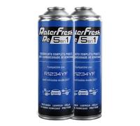 Ralerfresh RC 5 en 1 - Recharge Climatisation Voiture R1234yf, Gaz Réfrigérant, Colmatant de Fuites, Lubrifiant, Anti-humidité, Entretien Avancé (2 bouteilles RC31 500 ml)