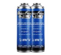 Ralerfresh RC 5 en 1 - Recharge de climatisation compatible avec le R134a - Gaz réfrigérant, colmate les fuites, lubrifie, élimine l'humidité et protège (2 bouteilles RC51 500 ml)