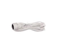 Rallonge 1 prise avec/u 7m/H05VV-F 3x1/ Blanc P0117