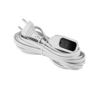 Rallonge 2P 6A 2 x 0,75 m² Ho3Vv-H2-F 5M Blanc
