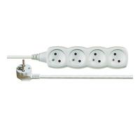 Rallonge 4 prises avec/u 3m/H05VV-F 3G1 rallonge P0413