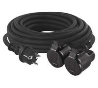 Rallonge avec 2 prises Schuko IP44 10 m