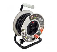 Rallonge avec bobine AWTools AW70219; 3x1,5 mm²; 50 m