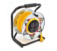 Rallonge avec bobine AWTools AW70259; 3x1,5 mm²; 30 m